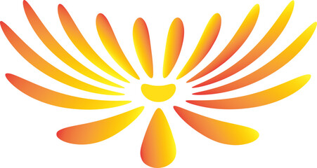 Obraz premium Orange Flower Bloom