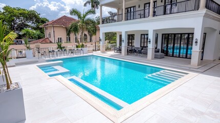 Fototapeta premium Luxury Poolside