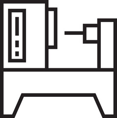 CNC Automatic Robot Machine Icon
