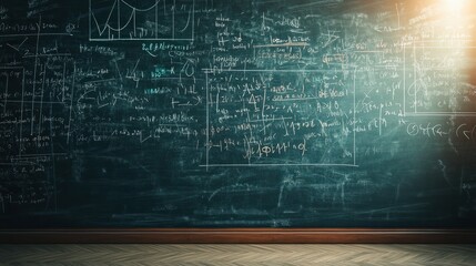 PNG Blackboard with maths equation text intelligence architecture. transparent background