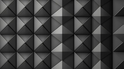 Obraz premium A geometric pattern of 3D diamond shapes forms a sleek, modern design.