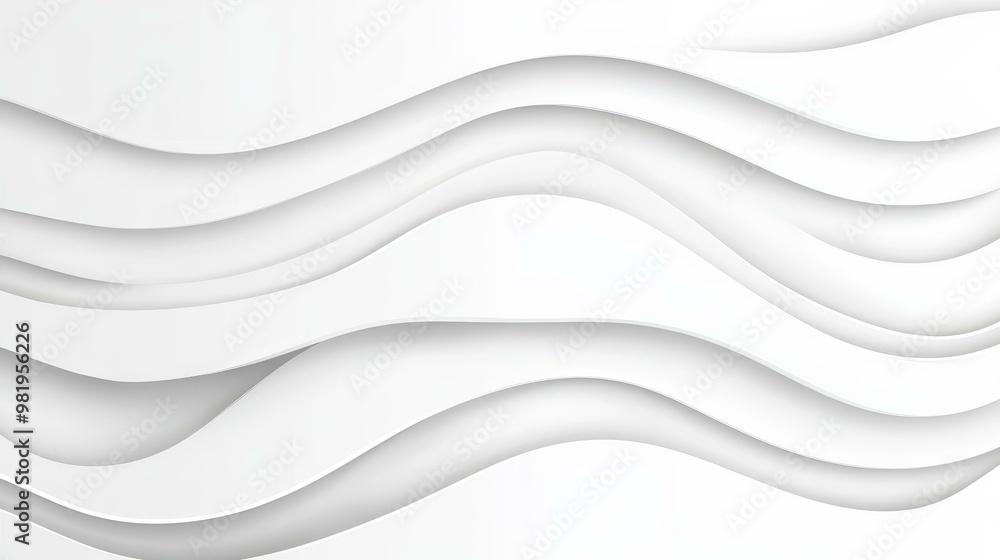 Aufkleber modern vector design featuring fluid waves, perfect for elegant text and versatile in use across var