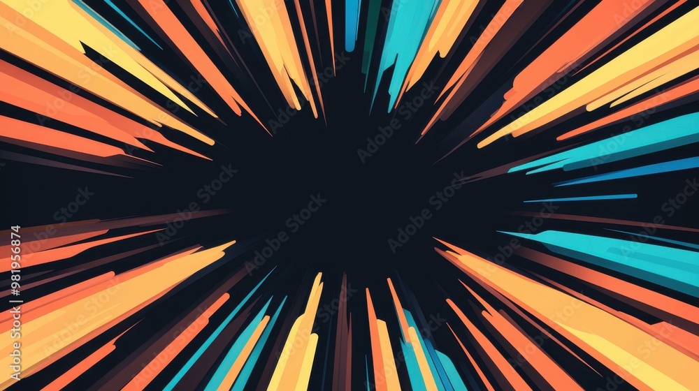 Poster discover sleek animations with bold speed lines and modern design that elevate your visuals to the n