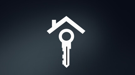 house icon of home and family concept