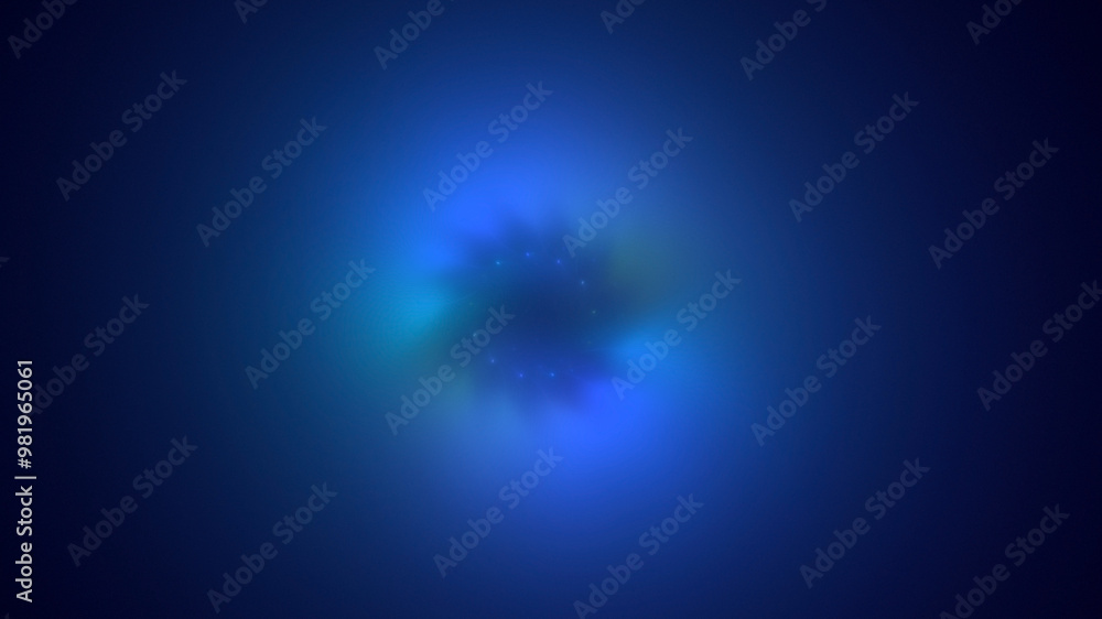 Aufkleber 3d manual rendering abstract round hole light background. its not ai generatd illustration.