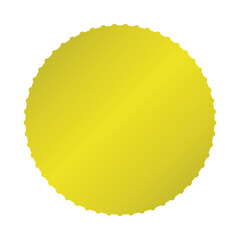 circle gold seal vector.eps