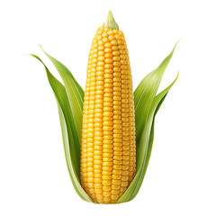 Obraz premium Maize Icon on Transparent Background, cut out