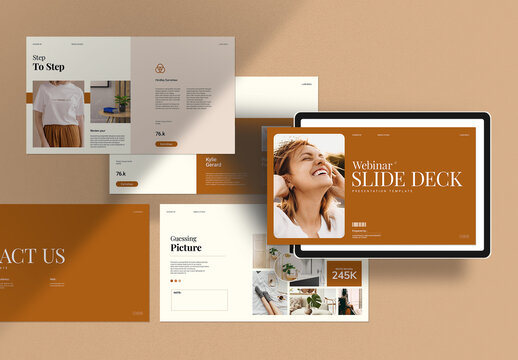 Slide Deck Presentation Layout
