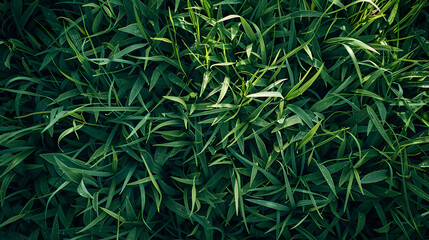 Green grass texture can be used as background