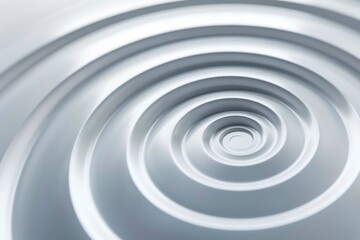 Spirals intertwining in a subtle dance of simplicity and harmony