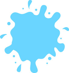 Fototapeta premium Water splash Illustration 
