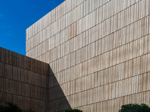 Fachada del museo Ibero en Ja&eacute;n, Espa&ntilde;a.