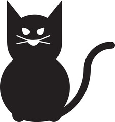 Cat icon symbol vector image illustration
