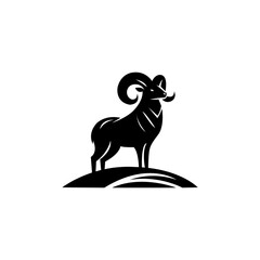 Ram logo,the logo that embodies the power, agility, and enduring spirit of the ram.

