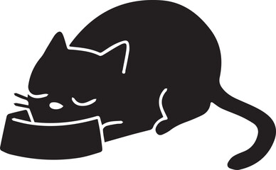 Cat icon symbol vector image illustration