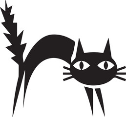 Cat icon symbol vector image illustration
