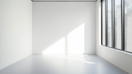 Leerer wei&szlig;er Raum