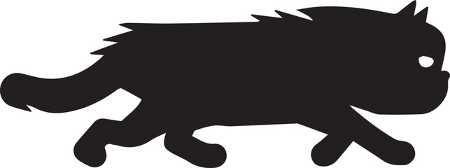 Cat icon symbol vector image illustration