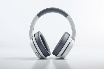 Modern Wireless Headphone Mockup Isolated created with Generative AI