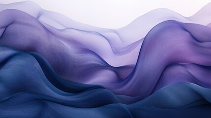 Obraz premium horizontal colorful abstract wave background with midnight blue