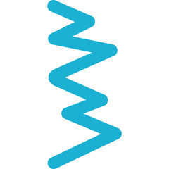 Hand Drawn Zigzag Line