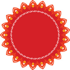 Hindu Festive Decorative Frame and Background, Indian Wedding Card Backgroun and frame