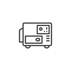 Emergency Generator line icon