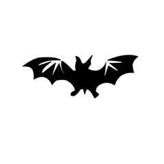 Halloween bat silhouette