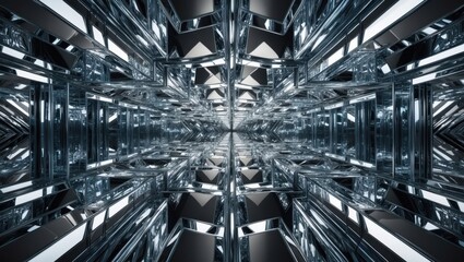 abstract maze background