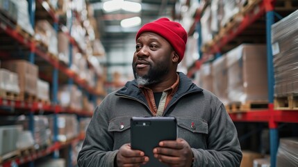 Efficient Warehouse Manager Utilizing Technology to Optimize Inventory Management and Enhance Operational Productivity