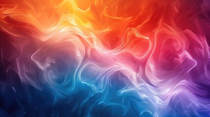 Obraz premium Abstract background using colors that represent energetic balance of chakras in the order of colors for chakras, gradient texture with black lines. Generative AI.