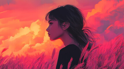 Generative AI Lo-Fi music picture	