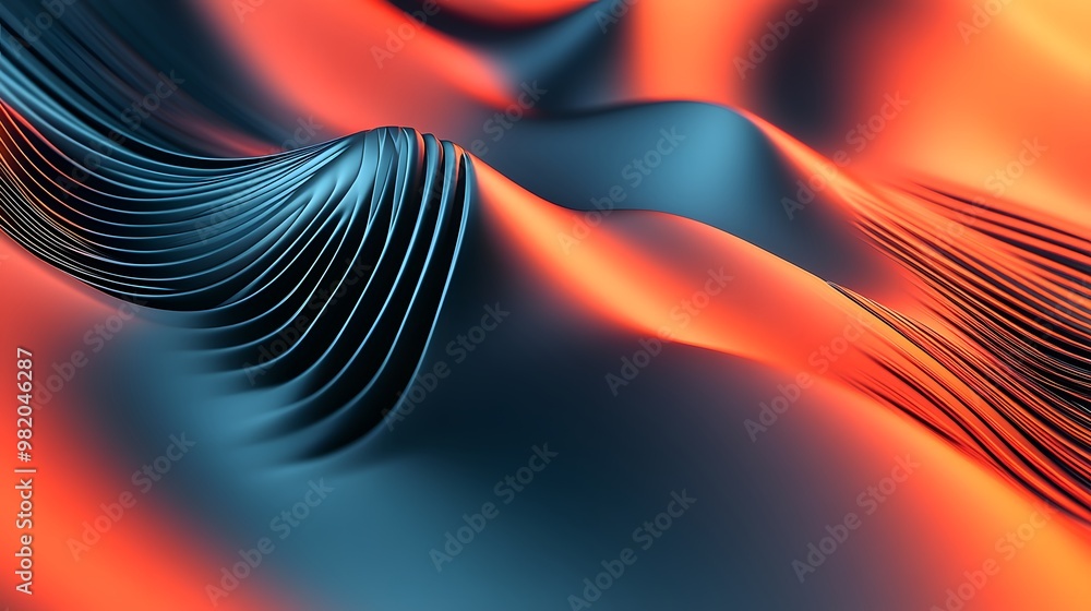 Poster anti-aliasing perfection – a close-up view of a vector graphic where anti-aliasing techniques create