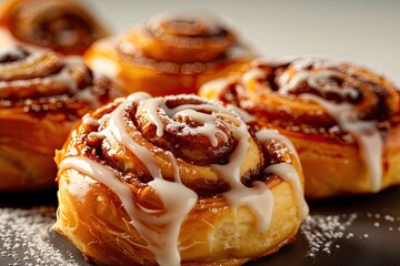 Delicious Iced Cinnamon Rolls with Frosting