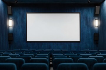Empty Movie Theater Seats