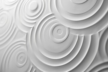 Obraz premium Mesmerizing spirals dance gracefully in minimalist composition