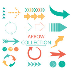 Set of arrows icons sheet vector art.