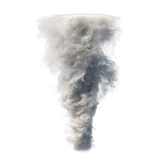 tornado on transparent background