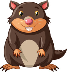 Wild Mole Vector – Available on EPS File

