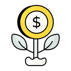 Business And Finance Color Outline Icons