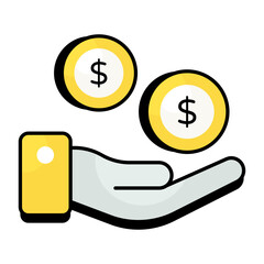 Business And Finance Color Outline Icons