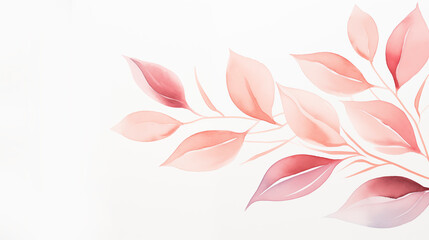 A minimalist botanical pattern featuring watercolor eucalyptus leaves. The simple yet elegant design and soft color