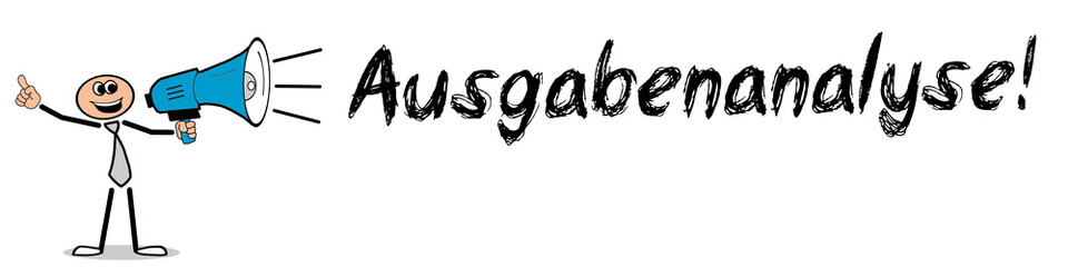 Ausgabenanalyse!