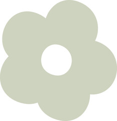 Handdrawn Flower Silhouette