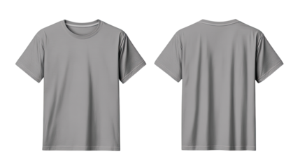 t-shirt front and back