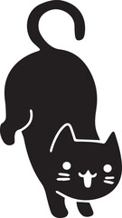 Cat icon symbol vector image illustration