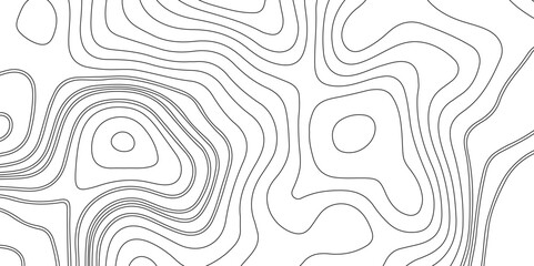 Abstract topographic map contour design with wavy texture and geometric patterns for hiking, camping, and adventure themed graphics background design.