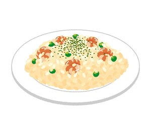 ピラフのイラスト