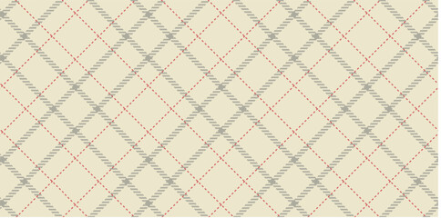 Vector checkered pattern. Tartan, textured seamless twill for flannel shirts, duvet covers, other autumn winter textile mills. Vector Format