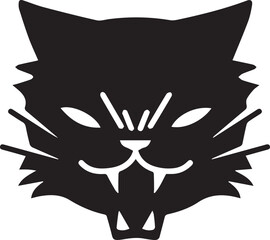 Cat icon symbol vector image illustration